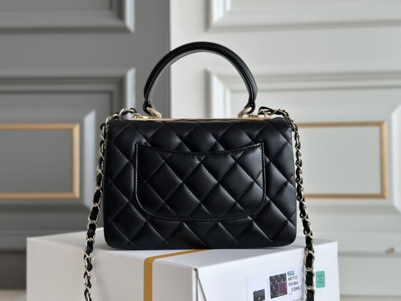 Ch**el top handle bags